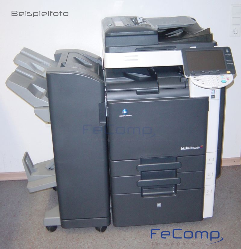 View and download konica minolta bizhub c220 user manual online. Konica Minolta Bizhub C220 / Din A3 / Kopierer / Drucker ...