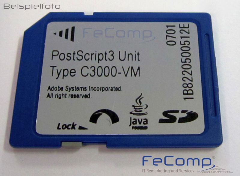 PostScript3 / PostScript 3 Unit Type C3000VM Ricoh MP C2000 / C2500
